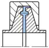  Пищевое соединение BS 4825  Part 3            DIN 11864-3 Form B 