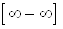 Неопределенность типа бесконечность - бесконечность
