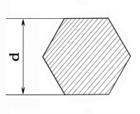  Справочные таблицы веса металла - Шестигранник.