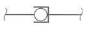 Условное графическое изображение на схемах. Шарнир сферический (соединение труб). Значок на чертежах. Код обозначения 2.6.05.