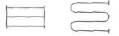 Условное графическое изображение на схемах. Регистр из гладких труб. Значок на чертеже. Код обозначения 3.1.07.