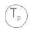 Условное графическое обозначение. Термометр «точка росы»  (T<sub>D</sub>) . Значок на чертеже. Код обозначения 5.1.18 .